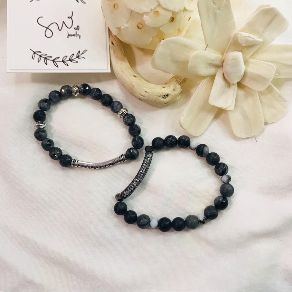 Boho beaded bracelets - Picture 3 of 6